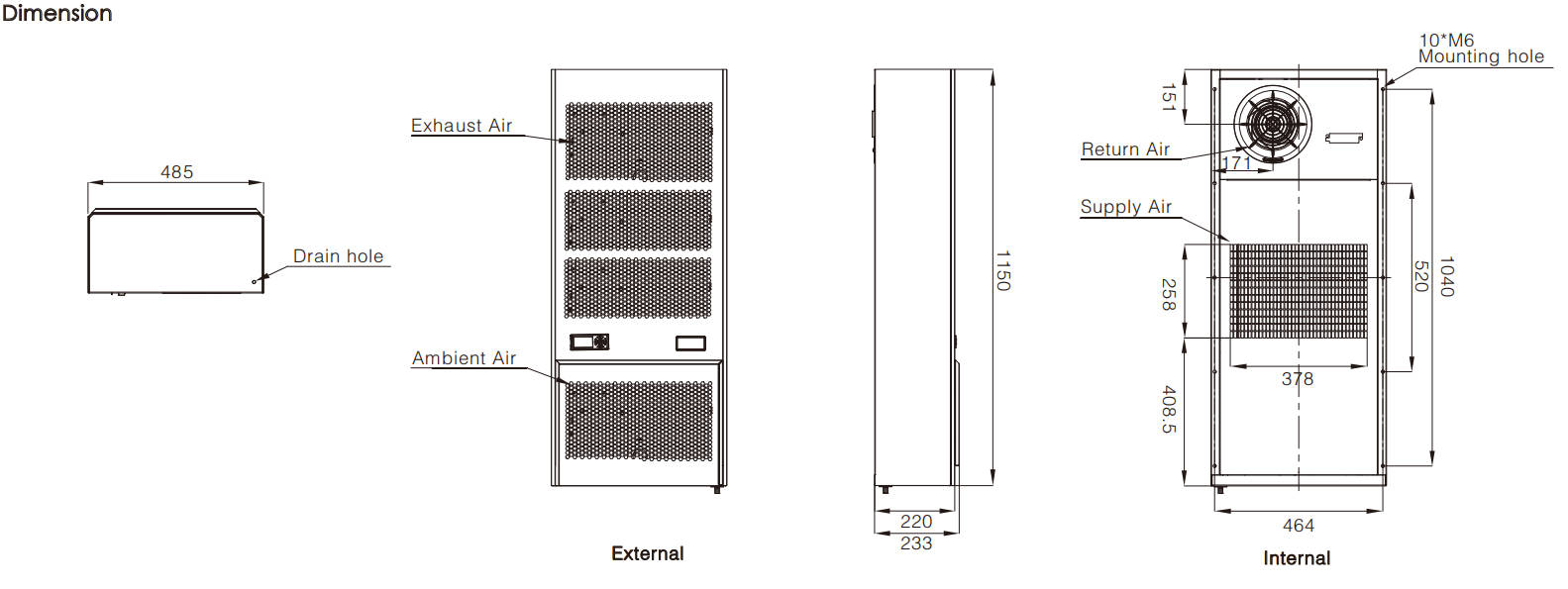 LP3000N-1 Cabinet Air Conditioner